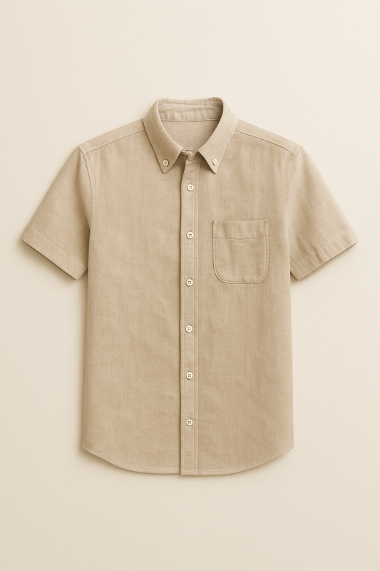 Linen Shirt - Short Sleeve