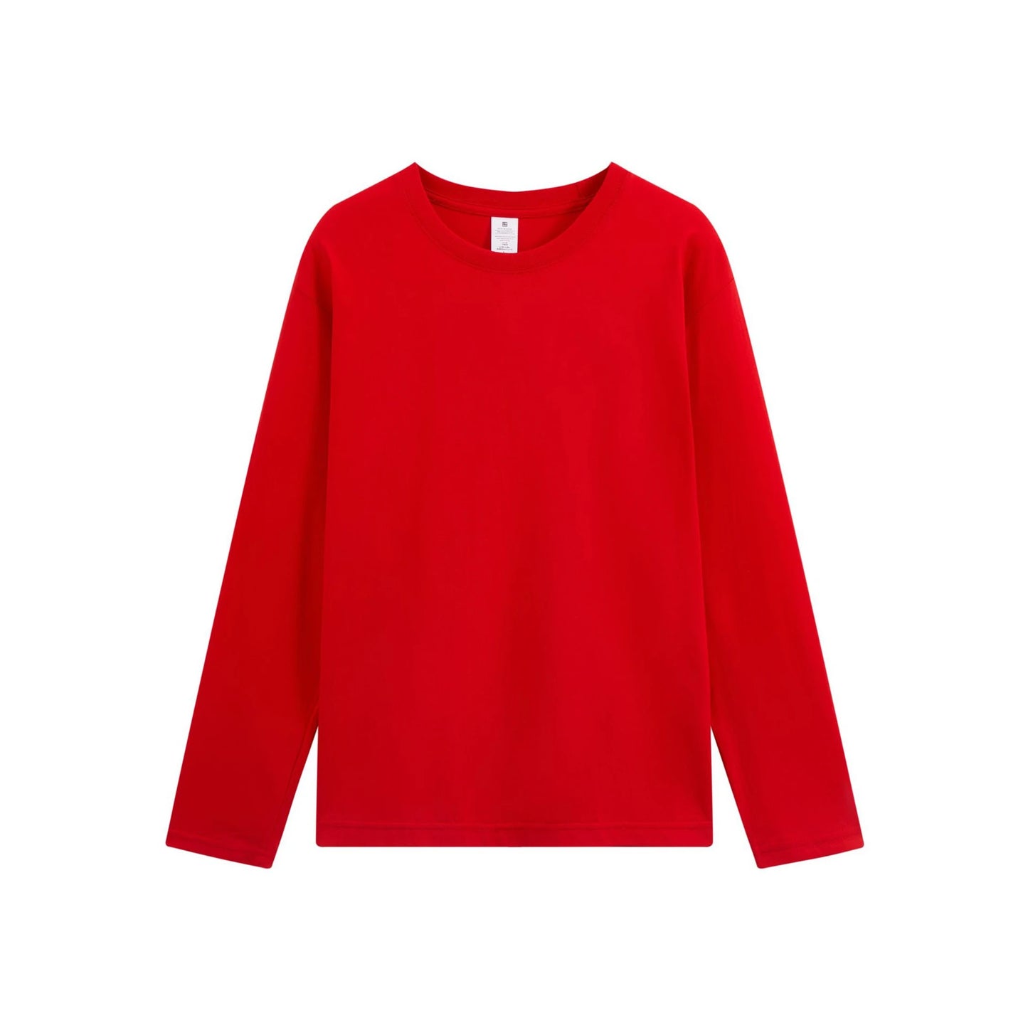 MRMT 2025 Brand New 220g Cotton Men's Long-sleeved T-shirt Loose Pure White Sweater Bottoming Shirt Autumn Clothes Men Clothing