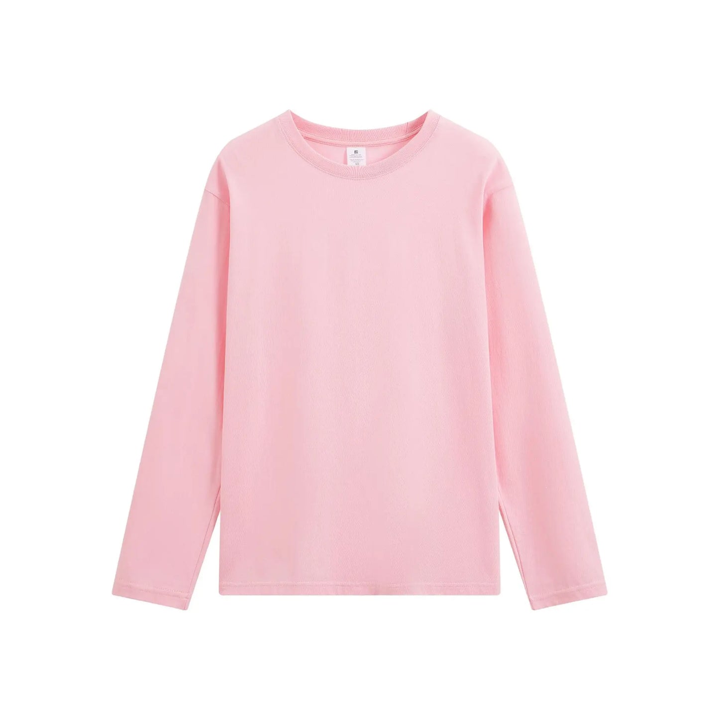 MRMT 2025 Brand New 220g Cotton Men's Long-sleeved T-shirt Loose Pure White Sweater Bottoming Shirt Autumn Clothes Men Clothing